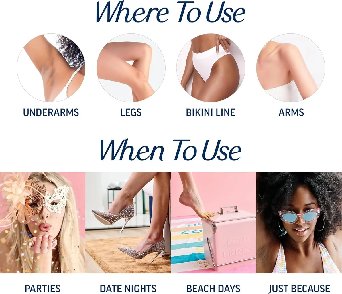 Veet Ready-To-Use Waxing Kit for Women, 44 Count (Pack of 3) | Effortless Hair Removal at Home - view 4
