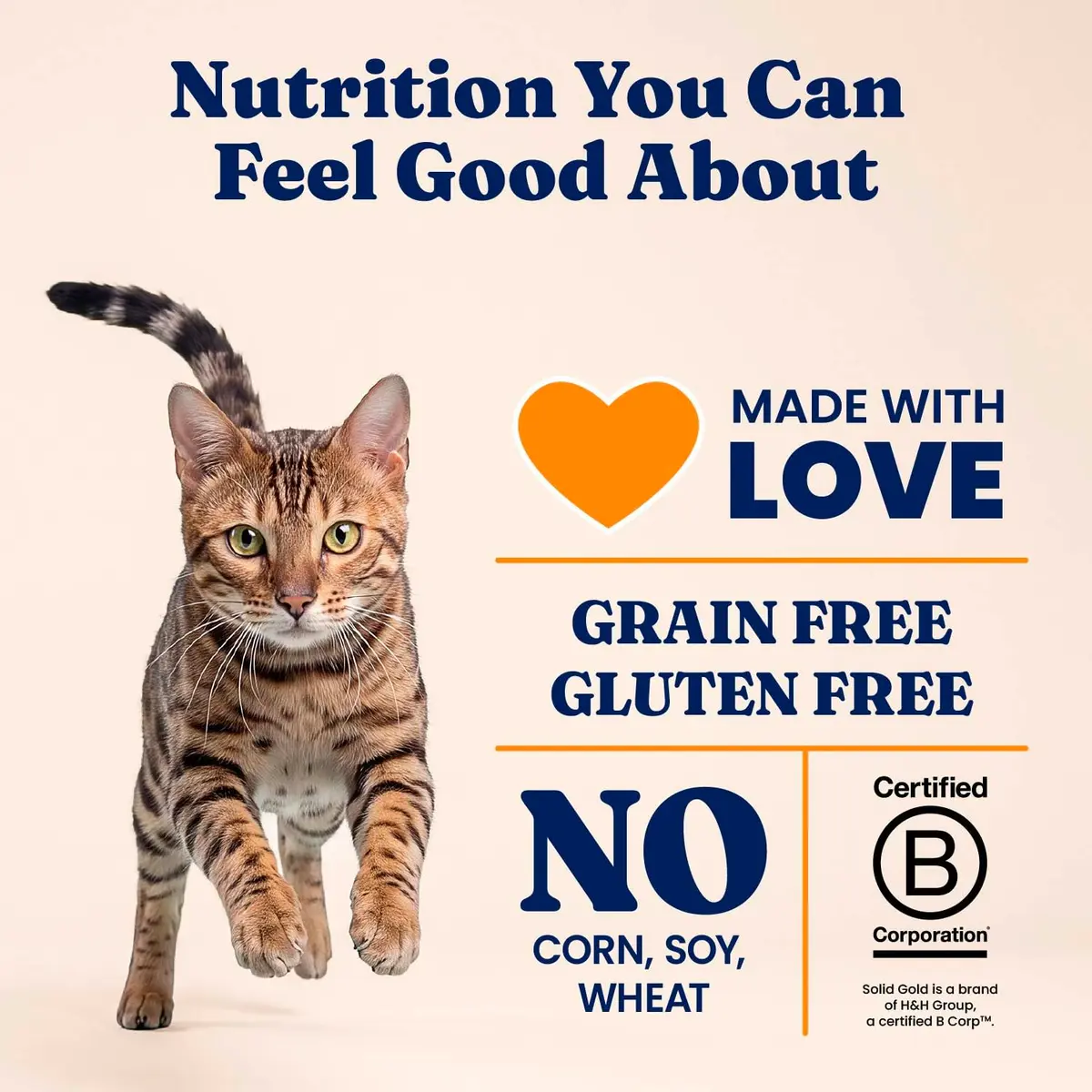 Solid Gold Wet Cat & Kitten Food, Mackerel & Tuna Shreds in Gravy, 24ct | Grain-Free, Holistic Nutrition for Cats & Kittens - view 6