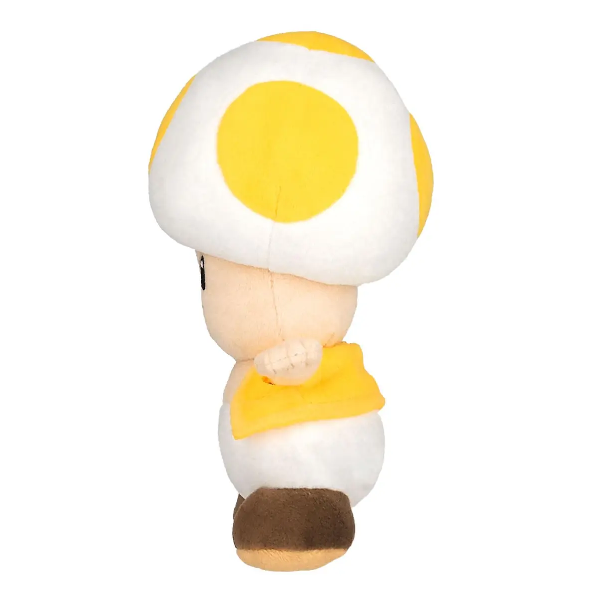 Sanei Super Mario All Star Collection Yellow Toad 8" Plush | Video Game Character Toy - view 3