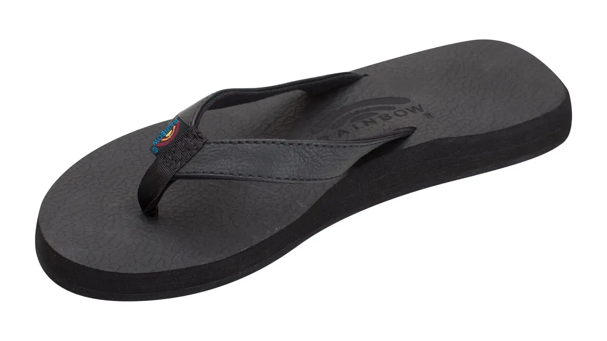 Rainbow Sandals The Cottons Women's Wedge Sandal 6 M US | Soft Rubber Top Sole Casual - main product image