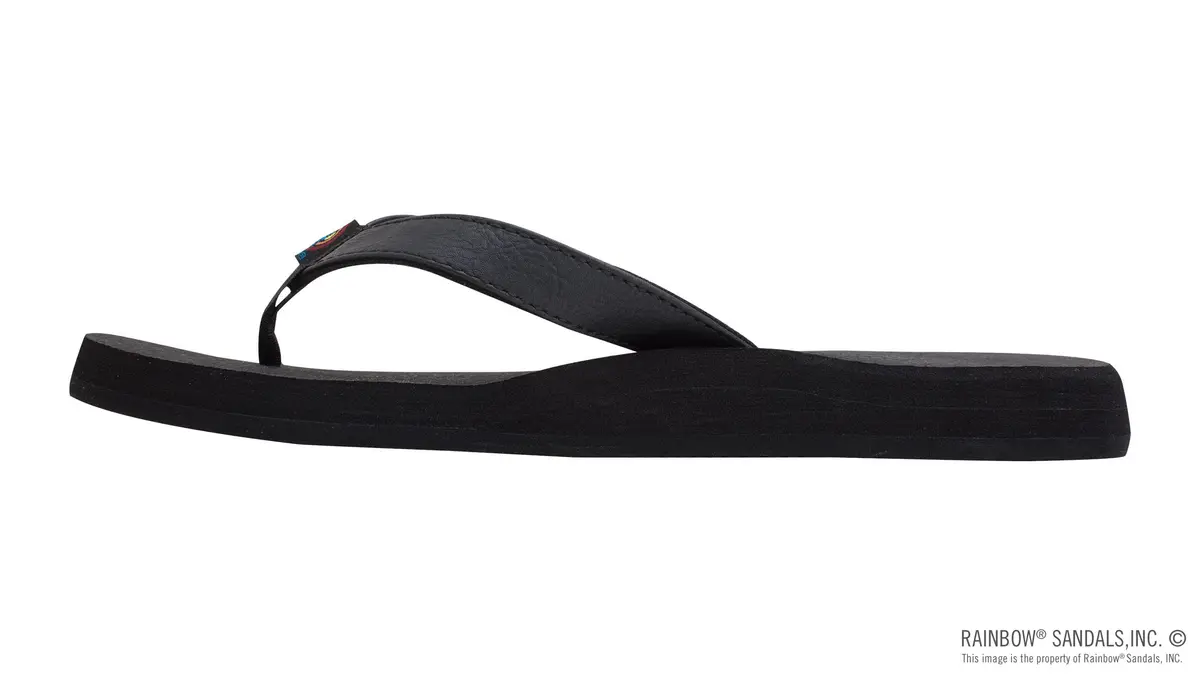 Rainbow Sandals The Cottons Women's Wedge Sandal 6 M US | Soft Rubber Top Sole Casual - view 2