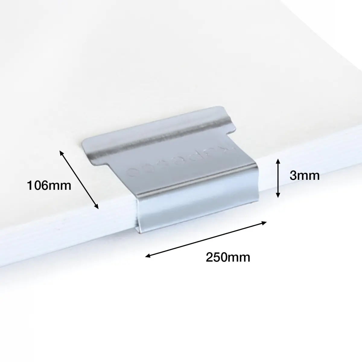 RAPESCO Supaclip 60 Kit Dispenser with 108 Stainless Steel Refill Clips | Binds up to 60 Sheets - view 6