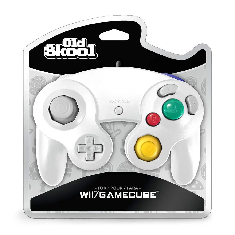 Old Skool Wired Controller for GameCube & Wii - White | 1.83m (6 ft) Cable - view 7