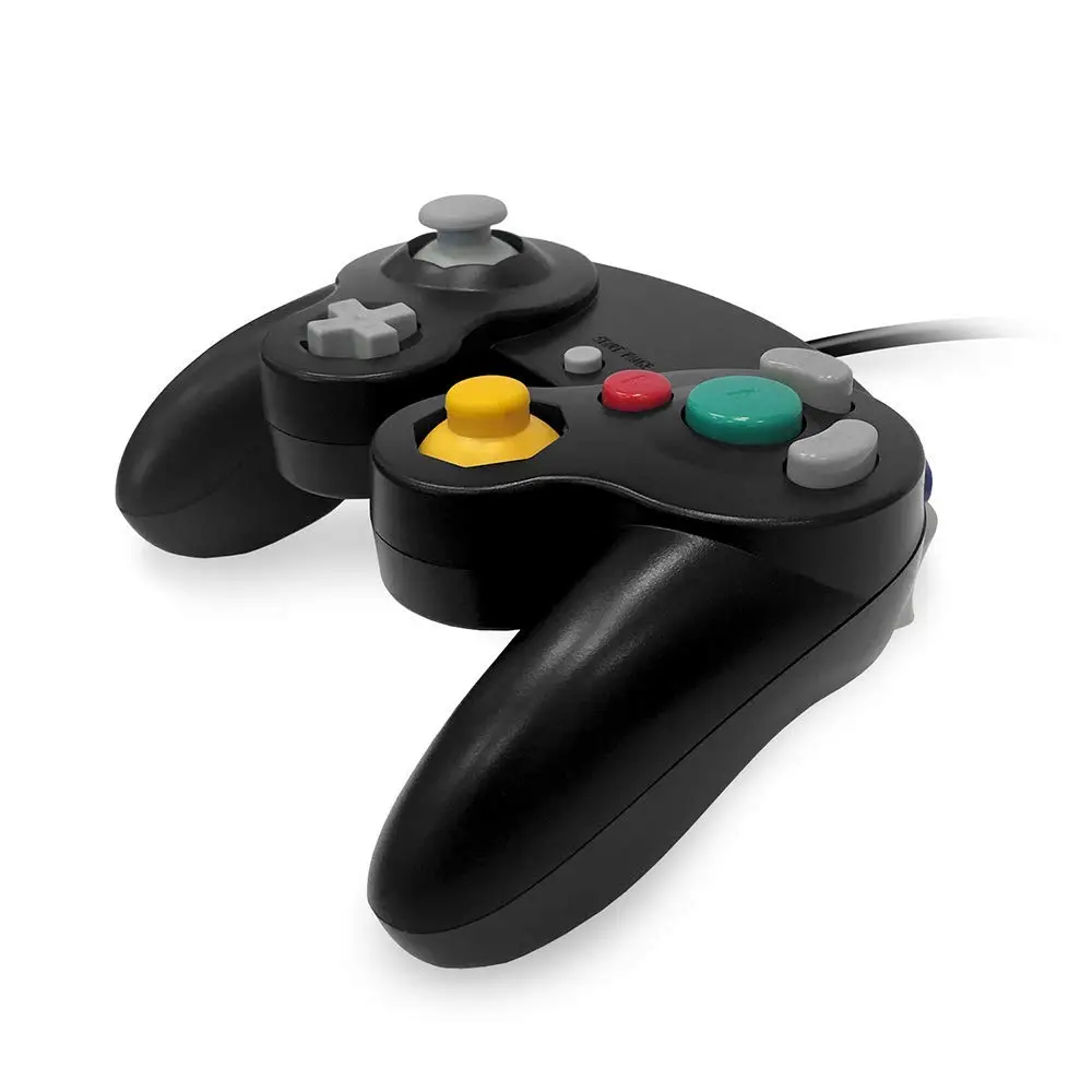 Old Skool GameCube/Wii Compatible Wired Controller - Black (18 Buttons, 1.83m Cable) - view 5