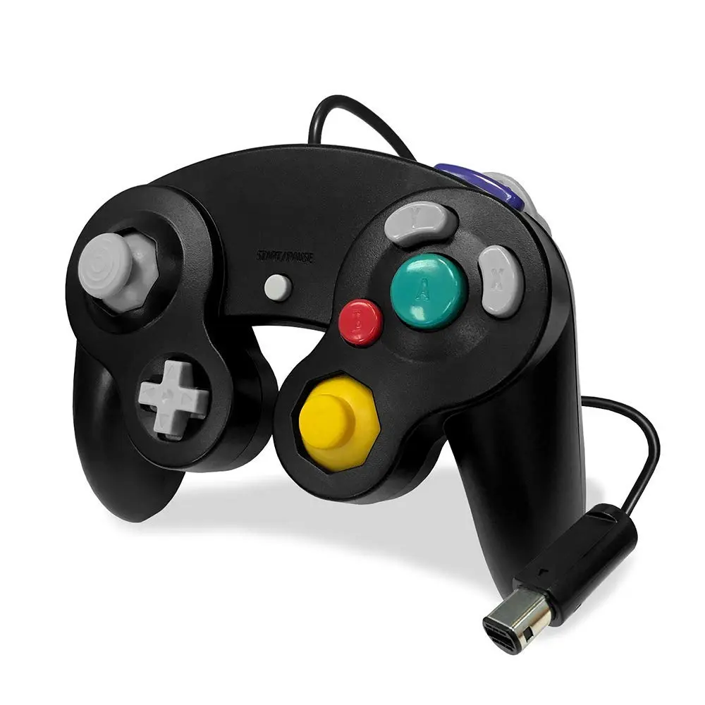 Old Skool GameCube/Wii Compatible Wired Controller - Black (18 Buttons, 1.83m Cable) - view 6
