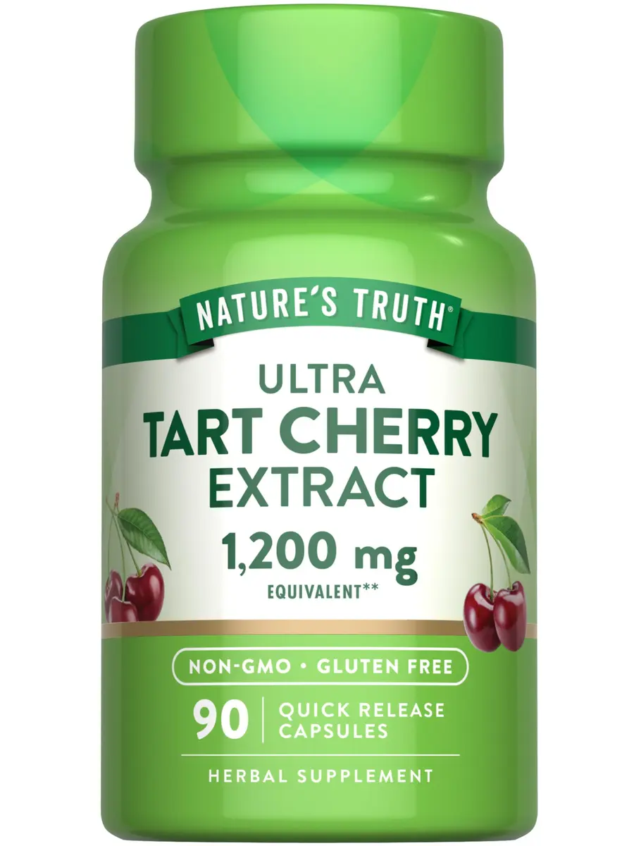 Nature's Truth Tart Cherry Extract Capsules | 90 Count | Herbal Supplement for Sleep & Antioxidants - main product image