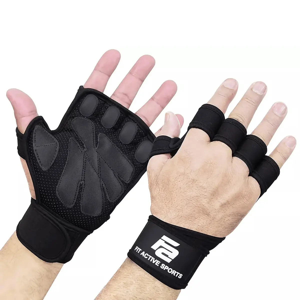 Fit Active Sports Gym Workout Gloves for Men Women Weight Lifting | Medium - main product image