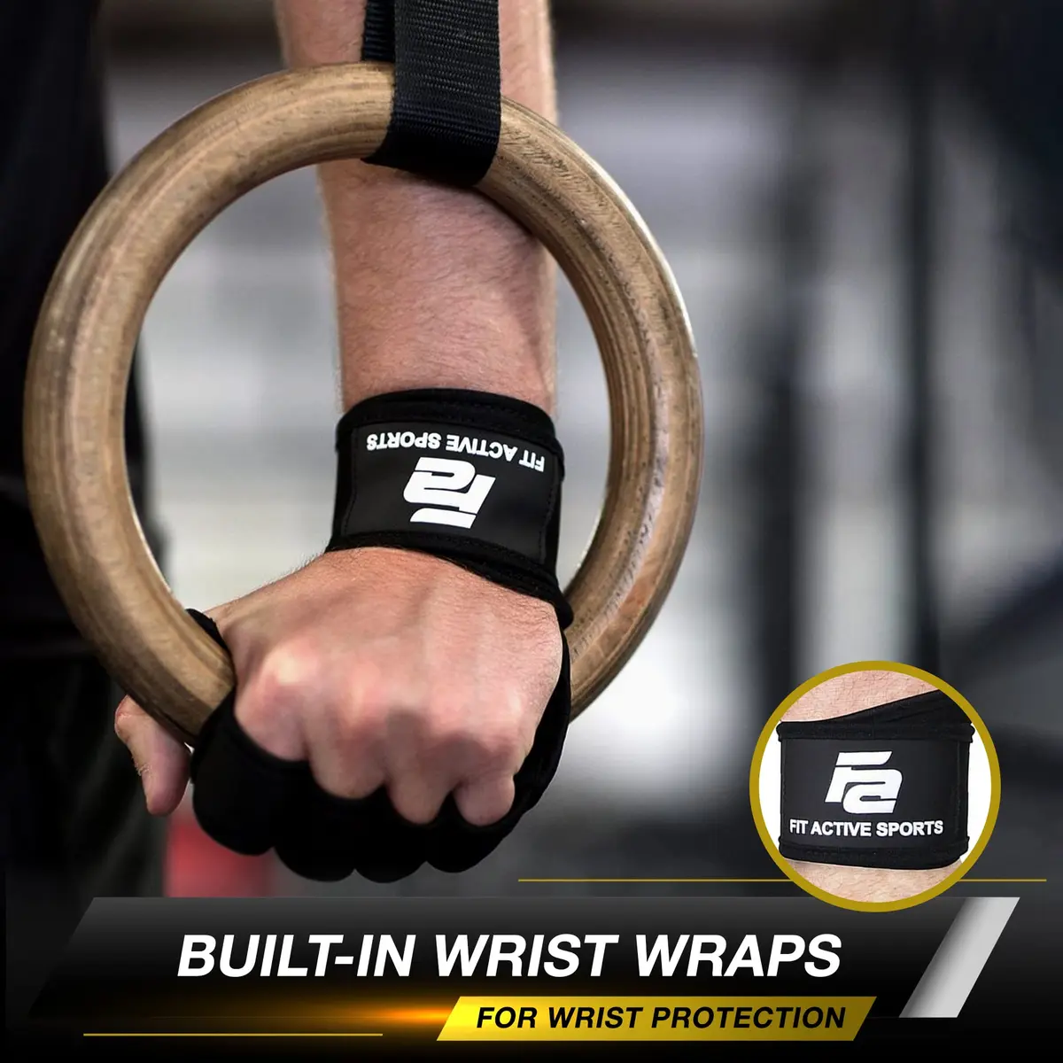 Fit Active Sports Gym Workout Gloves for Men Women Weight Lifting | Medium - view 9