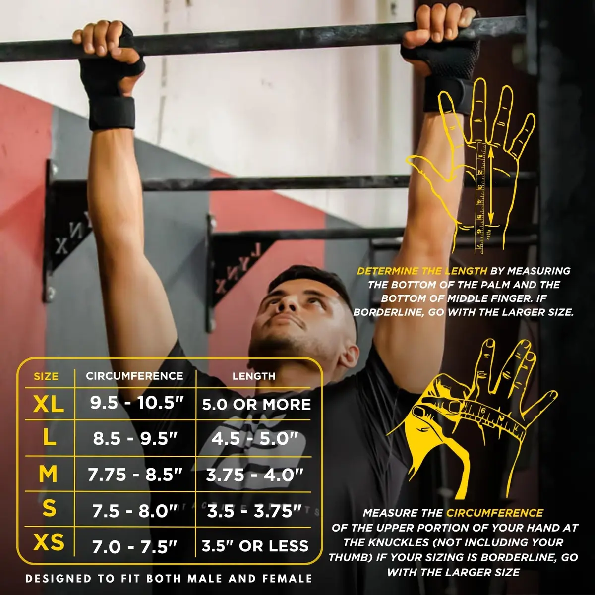 Fit Active Sports Gym Workout Gloves for Men Women Weight Lifting | Medium - view 2