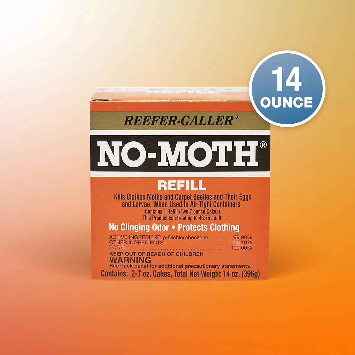 Reefer-Galler NO Moth Closet Hanger Refill Pack of 3 | Odorless, Effective Mothproofing for Air-Tight Closets - view 7