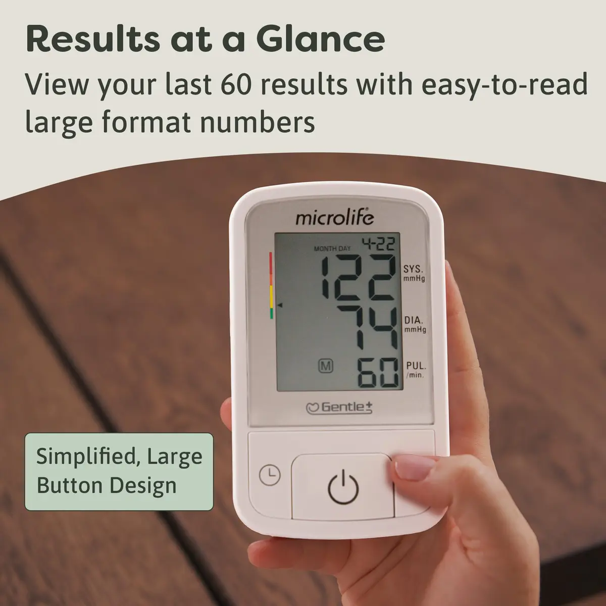 Microlife BPM2 Automatic Digital Upper Arm Blood Pressure Monitor, 22-42 cm Cuff | Clinically Proven Accuracy - view 5