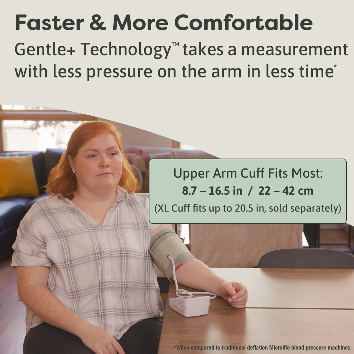 Microlife BPM2 Automatic Digital Upper Arm Blood Pressure Monitor, 22-42 cm Cuff | Clinically Proven Accuracy - view 3
