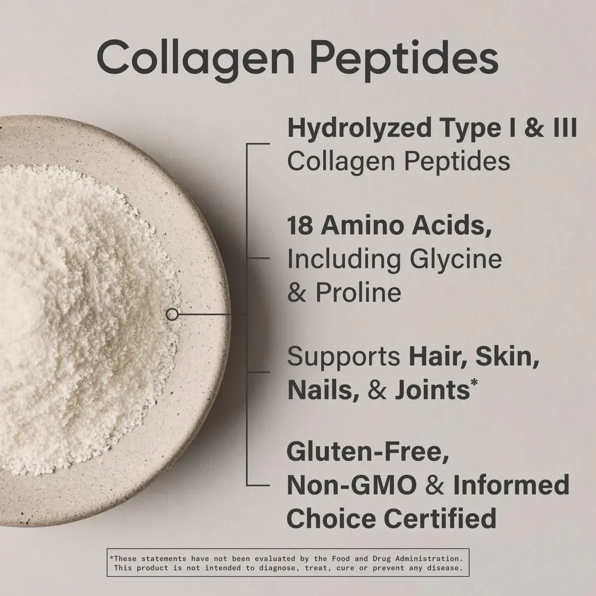 Sports Research Collagen Peptides Protein Powder 16oz (454g) | Hydrolyzed Type I & III for Skin, Joints & Wellness - view 4