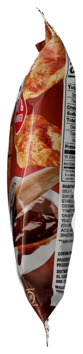 Quest Nutrition Protein Chips BBQ 32g (1.125 oz) | 22g Protein, 2g Net Carbs, Baked, Gluten-Free - view 7