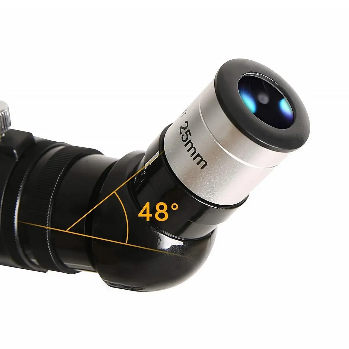 Gskyer Telescope 80mm AZ Space Astronomical Refractor for Kids | 400mm Focal Length, 80mm Aperture, AZ Mount, 3X Barlow, Phone & Remote - view 4