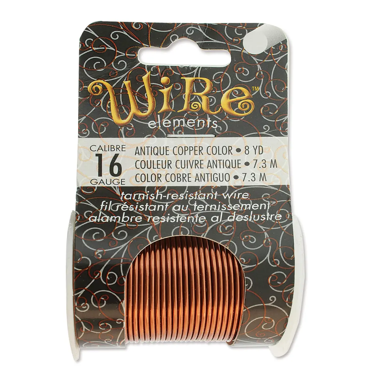 The Beadsmith Copper Jewelry Wire 16 Gauge (7.32 meters / 8 Yards) | Tarnish-Resistant for Crafts - view 6