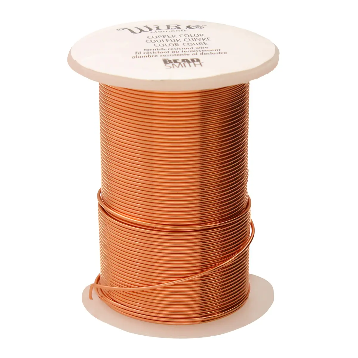 The Beadsmith Copper Jewelry Wire 28 Gauge Antique Copper 36.58m (40 Yd) | Tarnish-Resistant & Lead-Free - view 3