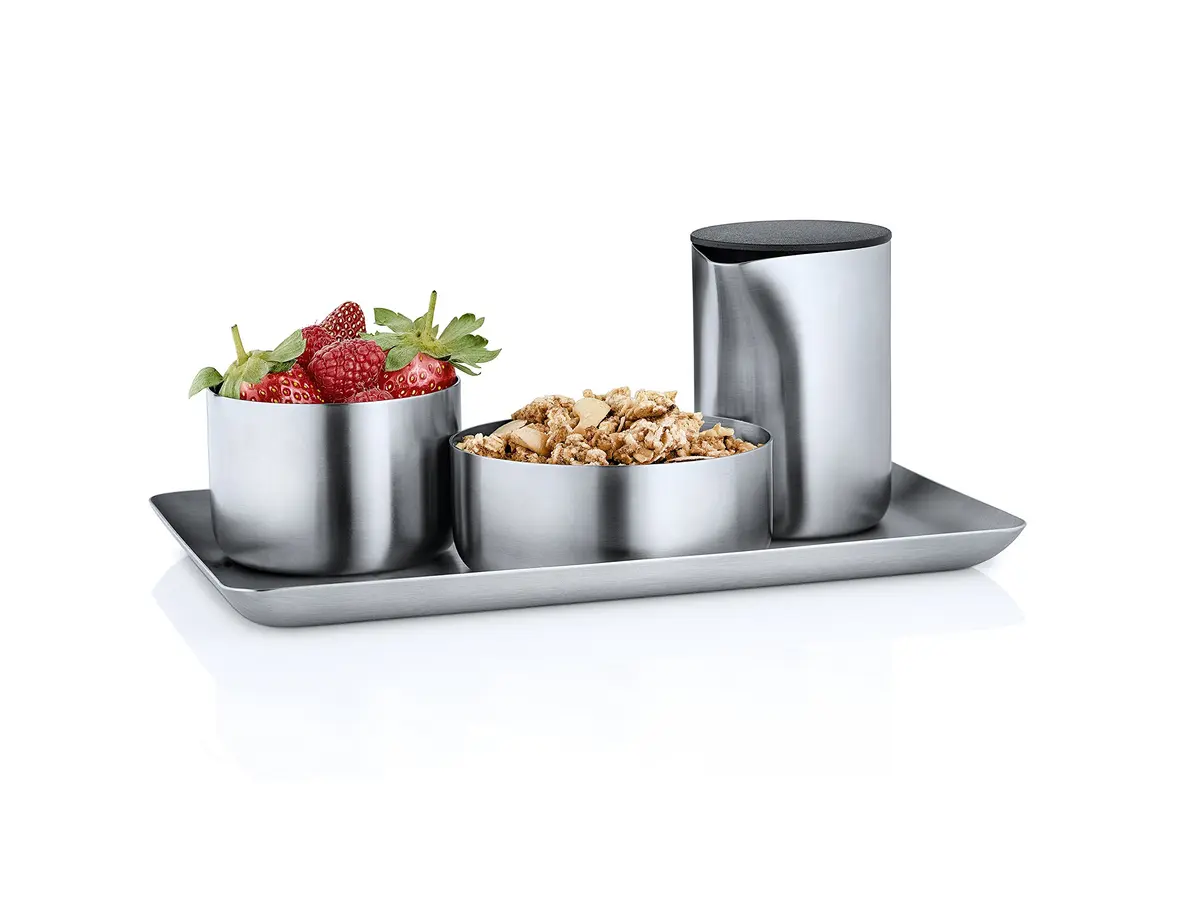 Blomus Basic Stainless Steel Snack Bowl, Small | Classic Round Design, 7 oz Capacity, Dishwasher Safe - view 5
