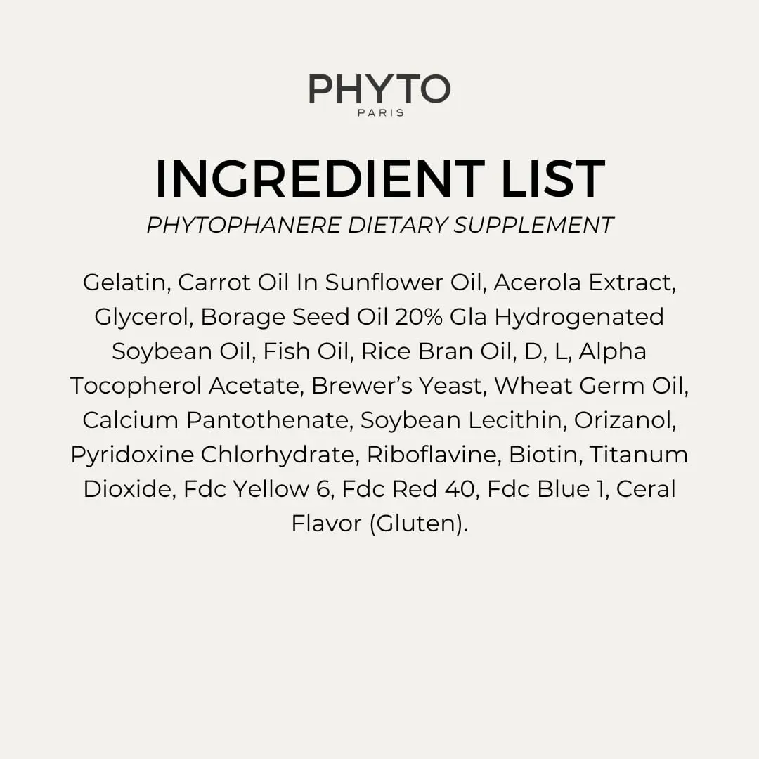 PHYTO Phytophanère Hair Growth Supplement - Biotin, Omega 3 & 6, Vitamins B & C for Thicker Hair & Stronger Nails - 240 Capsules, 4-Month Supply | Supports Healthy Hair & Nails - view 5