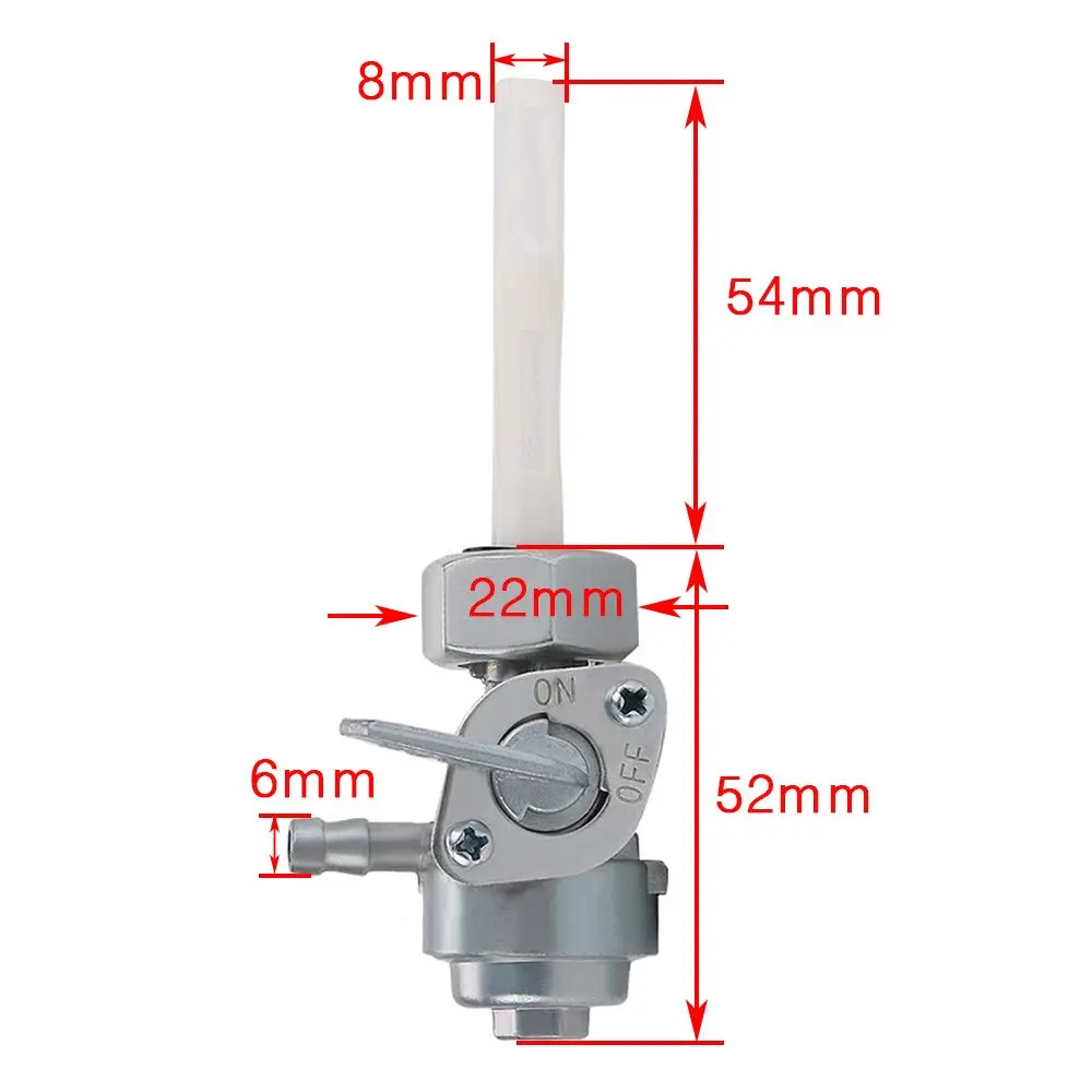 Savior Generator Petcock Gas Fuel Tank Shut Off Valve | Compatible with Champion Generac 16mm Thread - view 2