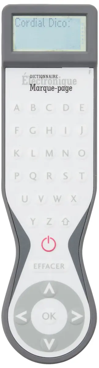 IF Electronic Dictionary Bookmark French Grey | 38,000 Word Definitions - main product image