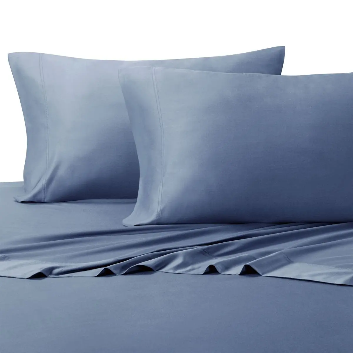 Royal Hotel Bedding King Viscose from Bamboo Cotton Blend Sheets Set, Periwinkle - main product image