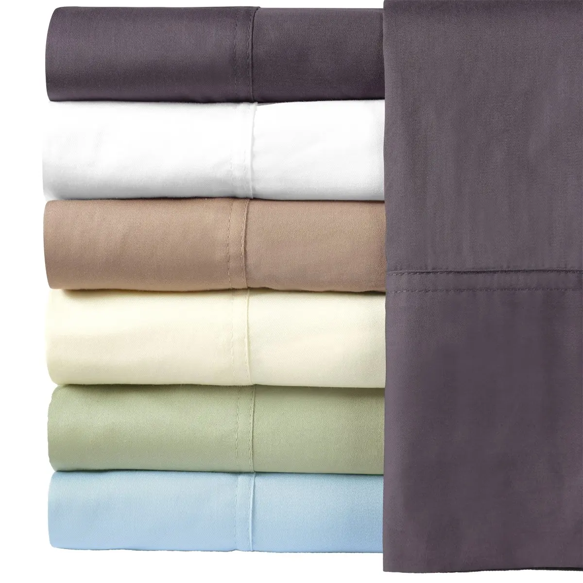 Royal Hotel Bedding King Viscose from Bamboo Cotton Blend Sheets Set, Periwinkle - view 2