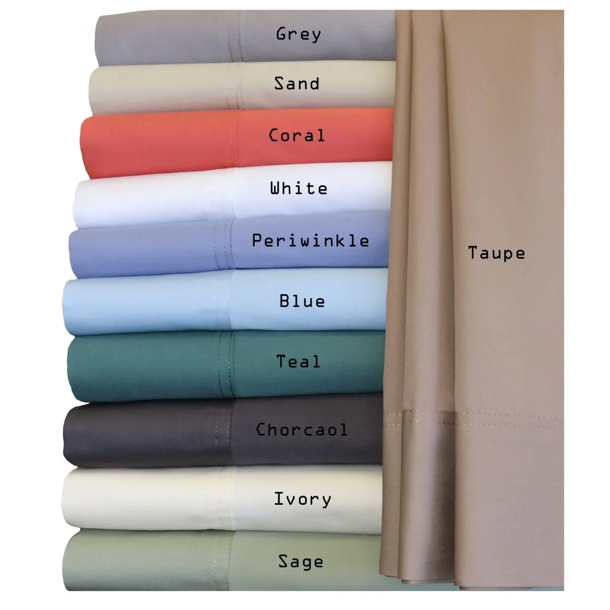 Royal Hotel Bedding King Viscose from Bamboo Cotton Blend Sheets Set, Periwinkle - view 3