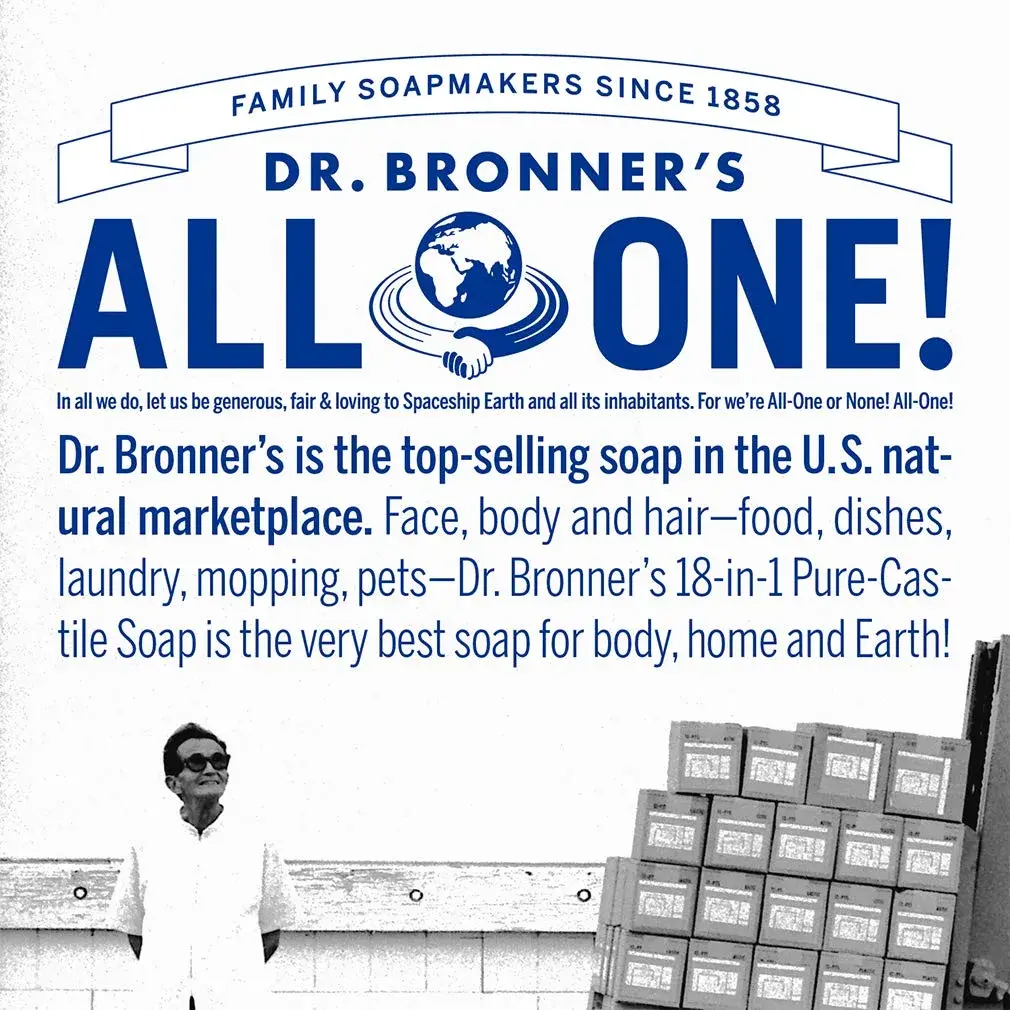 Dr. Bronner's All-One Toothpaste Peppermint 142g (5 oz) | Fluoride-Free & Organic - view 7