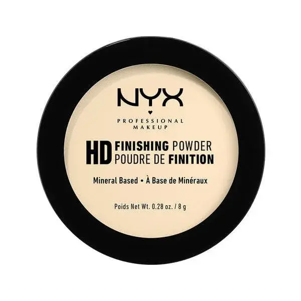 NYX PROFESSIONAL MAKEUP HD Finishing Powder, Pressed Setting Powder - Banana 7.94g (0.28 oz) | Camera-Ready Matte Finish - view 2