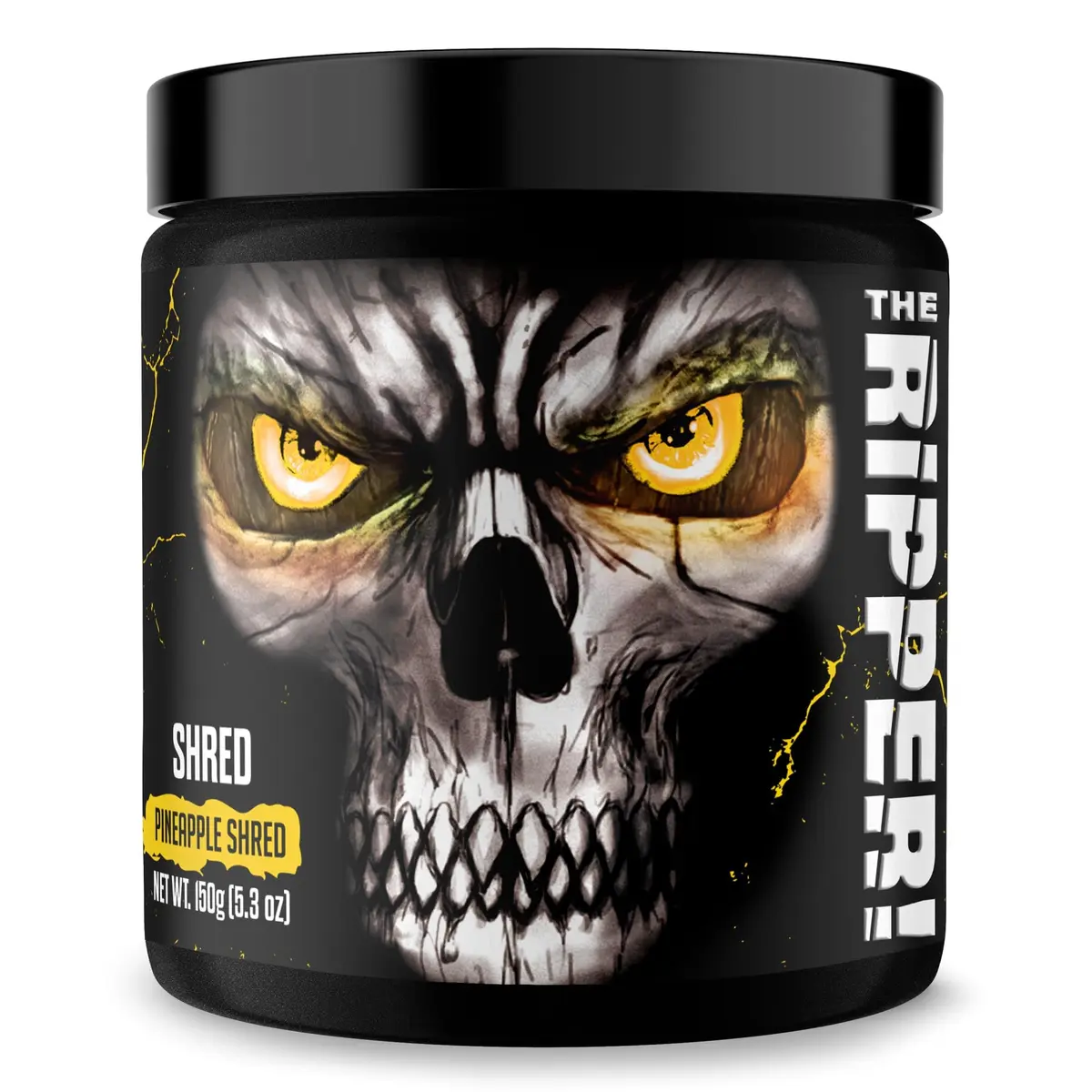 JNX SPORTS The Ripper Thermogenic Pre Workout Powder 5.3 Oz Pineapple | Fat burner & energy booster - main product image