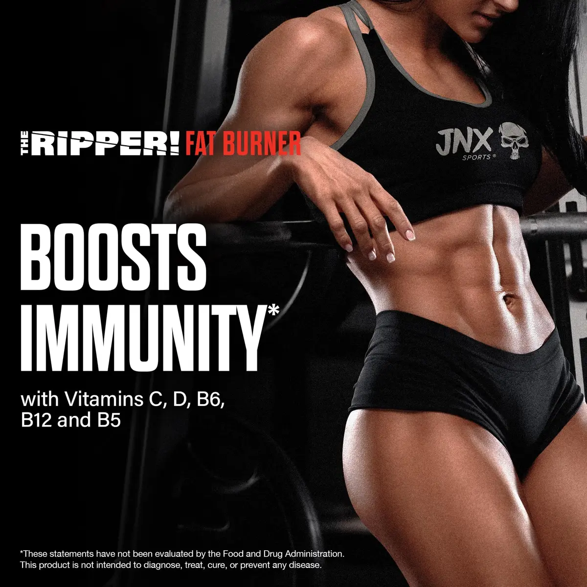 JNX SPORTS The Ripper Thermogenic Pre Workout Powder 5.3 Oz Pineapple | Fat burner & energy booster - view 8
