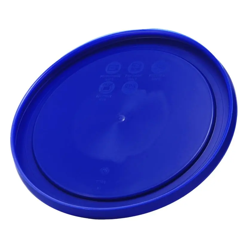 Pyrex 7201-PC 4-Cup Round Plastic Lids 950ml (2-Pack) | BPA-Free, Microwave Safe, Dishwasher Safe - view 12
