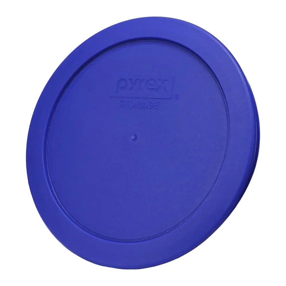 Pyrex 7201-PC 4-Cup Round Plastic Lids 950ml (2-Pack) | BPA-Free, Microwave Safe, Dishwasher Safe - view 5