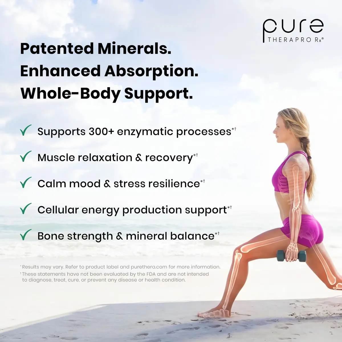 Pure Therapro Rx Optimum Magnesium 240 Capsules | Supports Energy & Sleep, Chelated for Absorption, Made in USA - view 5