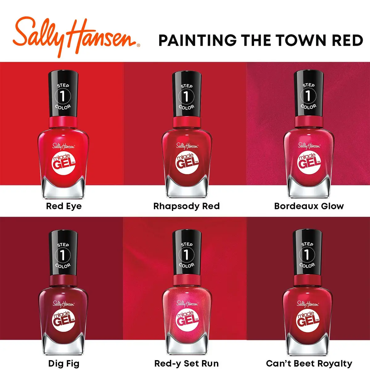 Sally Hansen Miracle Gel Nail Polish 0.5 Fl Oz | No UV Needed, Long Lasting, Vegan, Glossy (70-120 chars) - view 6