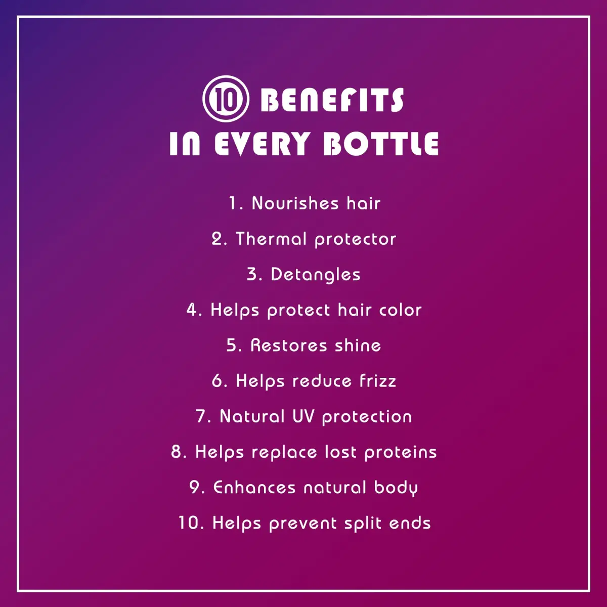 It's a 10 Haircare Miracle Leave-In Product 60ml (2 fl. oz.) | Camellia Scented - view 2