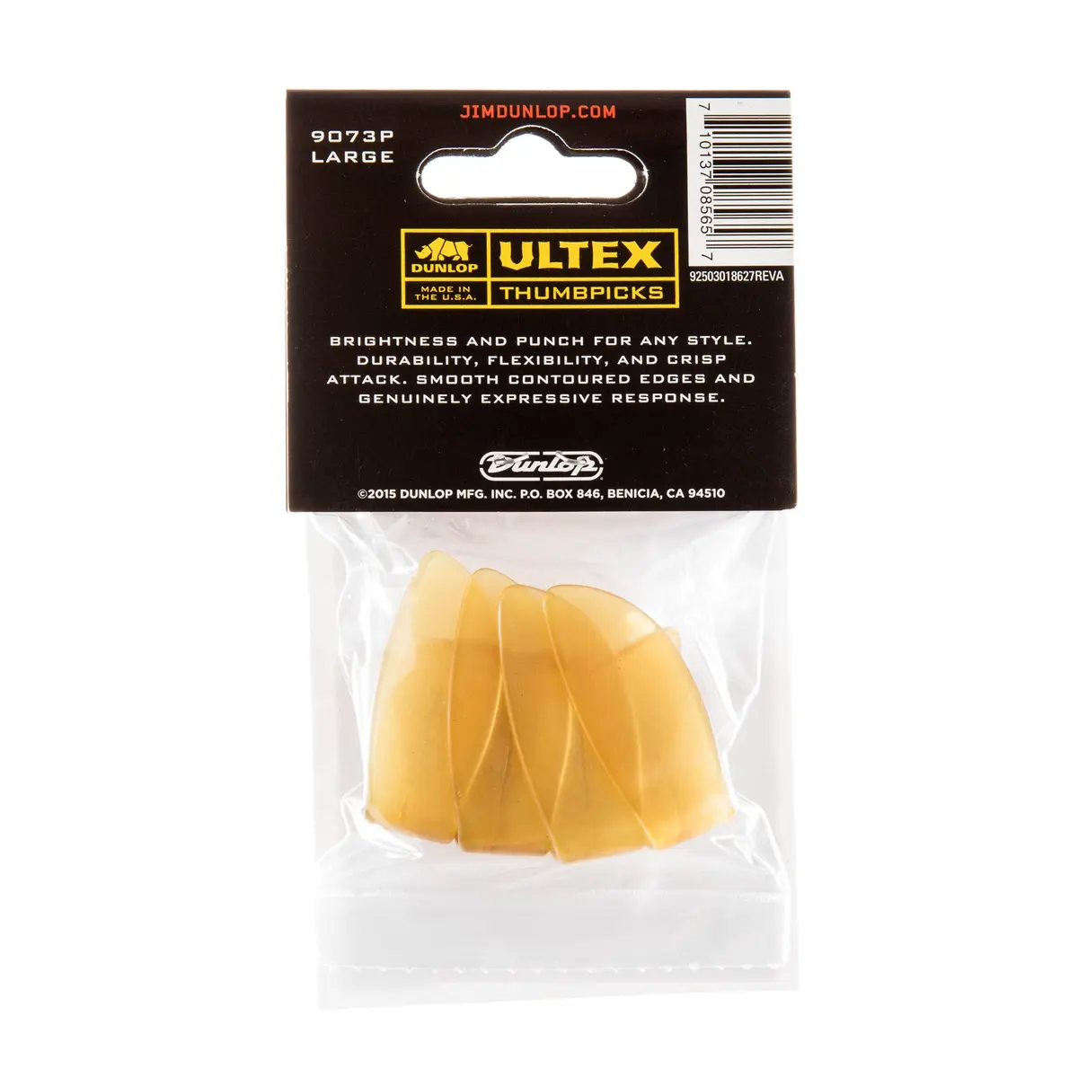 Jim Dunlop Ultex Large Thumbpicks - 4 Pack | Bright, Durable, Clear Tone - view 5