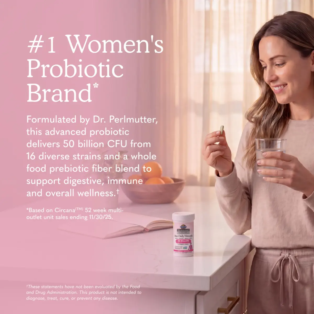 Garden of Life Dr. Formulated Probiotics for Women 50 Billion CFU 30 Capsules | Supports Digestive, Vaginal & Immune Health - view 2