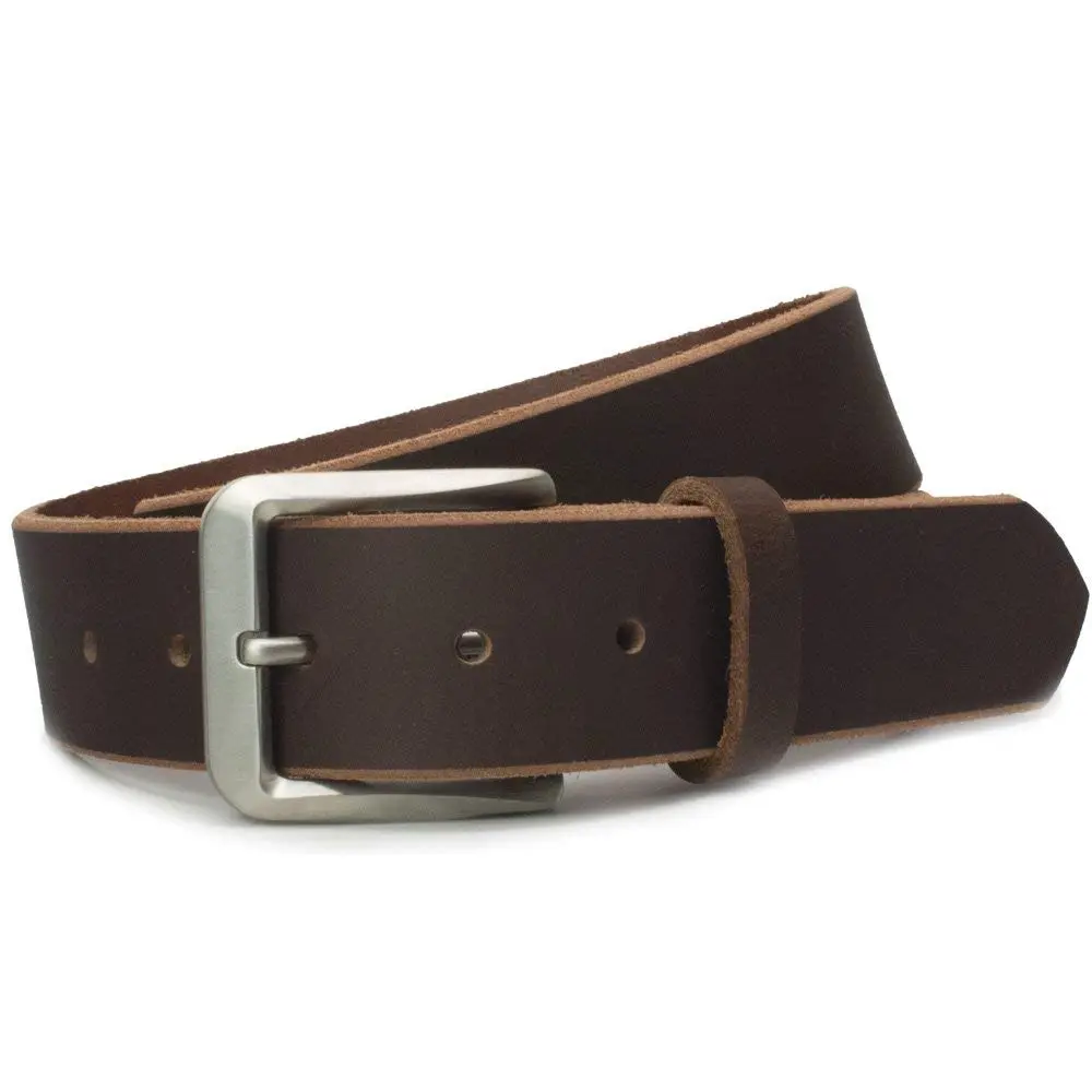 Nickel Smart Roan Mountain Titanium Brown Belt - 34" | Nickel-Free, Durable Leather & Titanium Buckle - view 4
