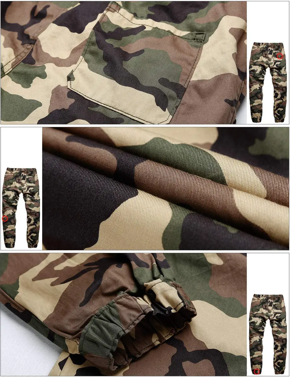 Match Men's Chino Jogger Pants, Khaki Max, 34 | Regular Fit, Cotton Comfort, Elastic Waist - view 5