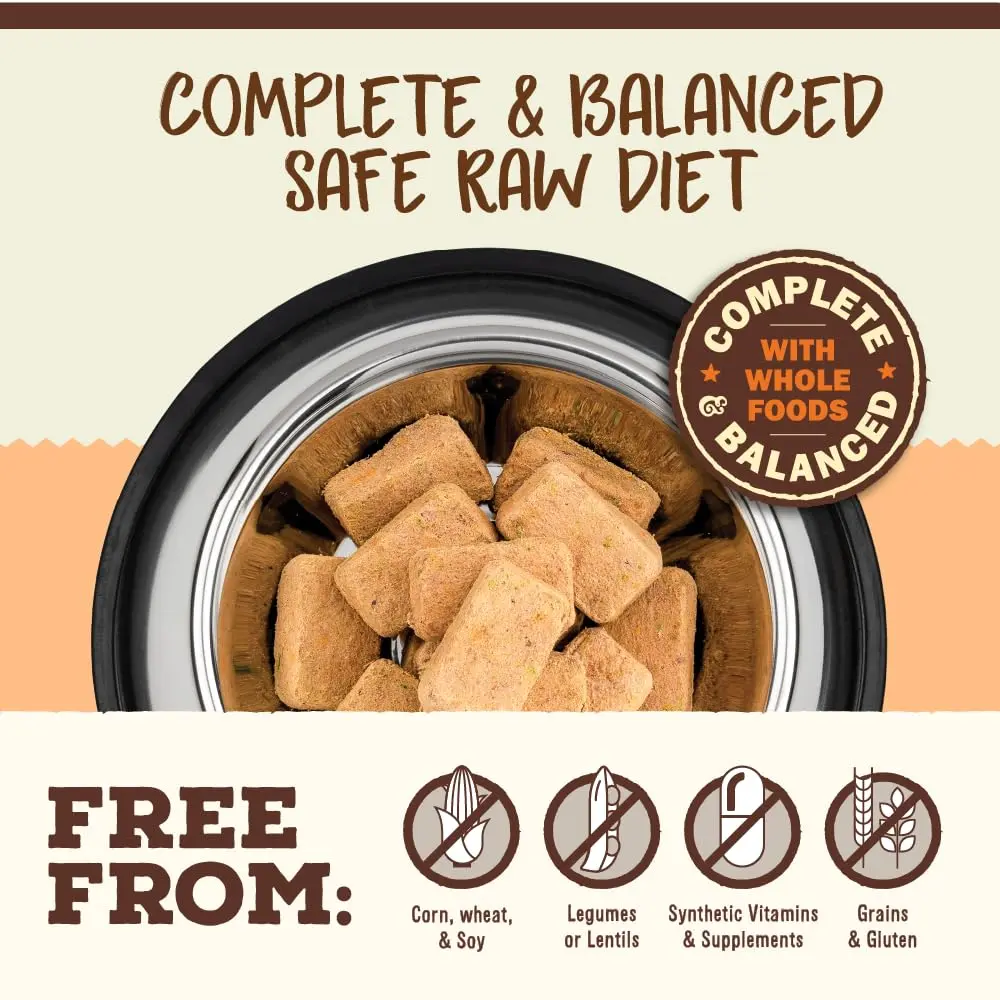 Primal Freeze Dried Raw Cat Food Nuggets, Pork, 5.5 oz | Complete & Balanced Nutrition for Cats - view 6