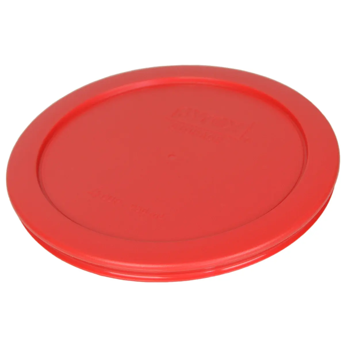 Pyrex 7201-PC Red Replacement Lid for 4-Cup Mixing Bowls | BPA-Free Plastic, Microwave Safe, Made in USA - view 2