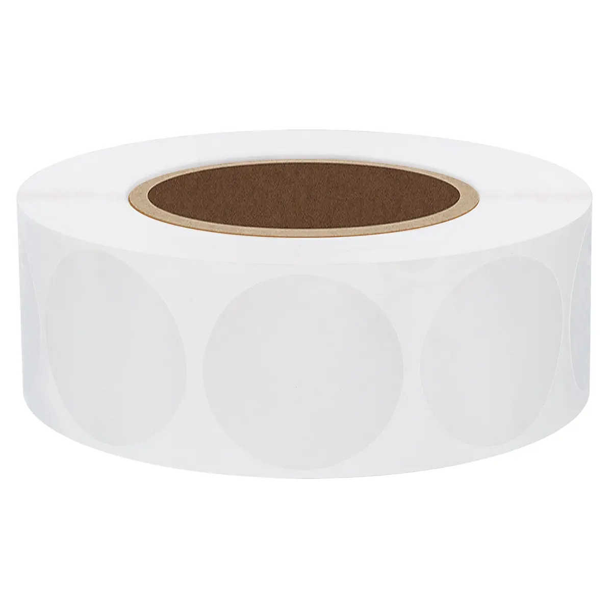 HYBSK 1000pcs Clear Circle Stickers 1 inch | Transparent Labels for Sealing & Crafts - view 3