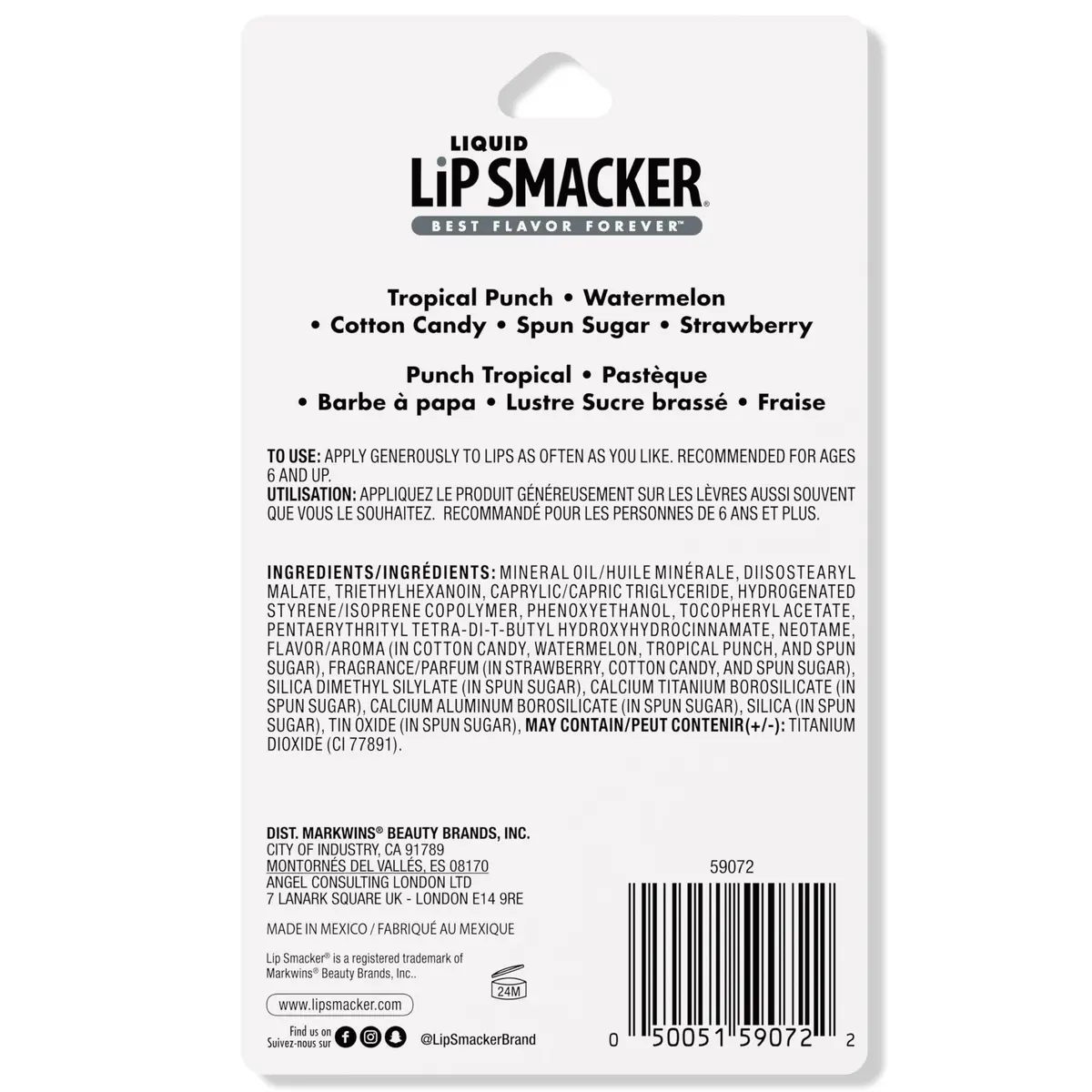 Lip Smacker Liquid Lip Gloss Friendship Pack, 5 Count | Glossy Finish, Hydrating Formula - view 5