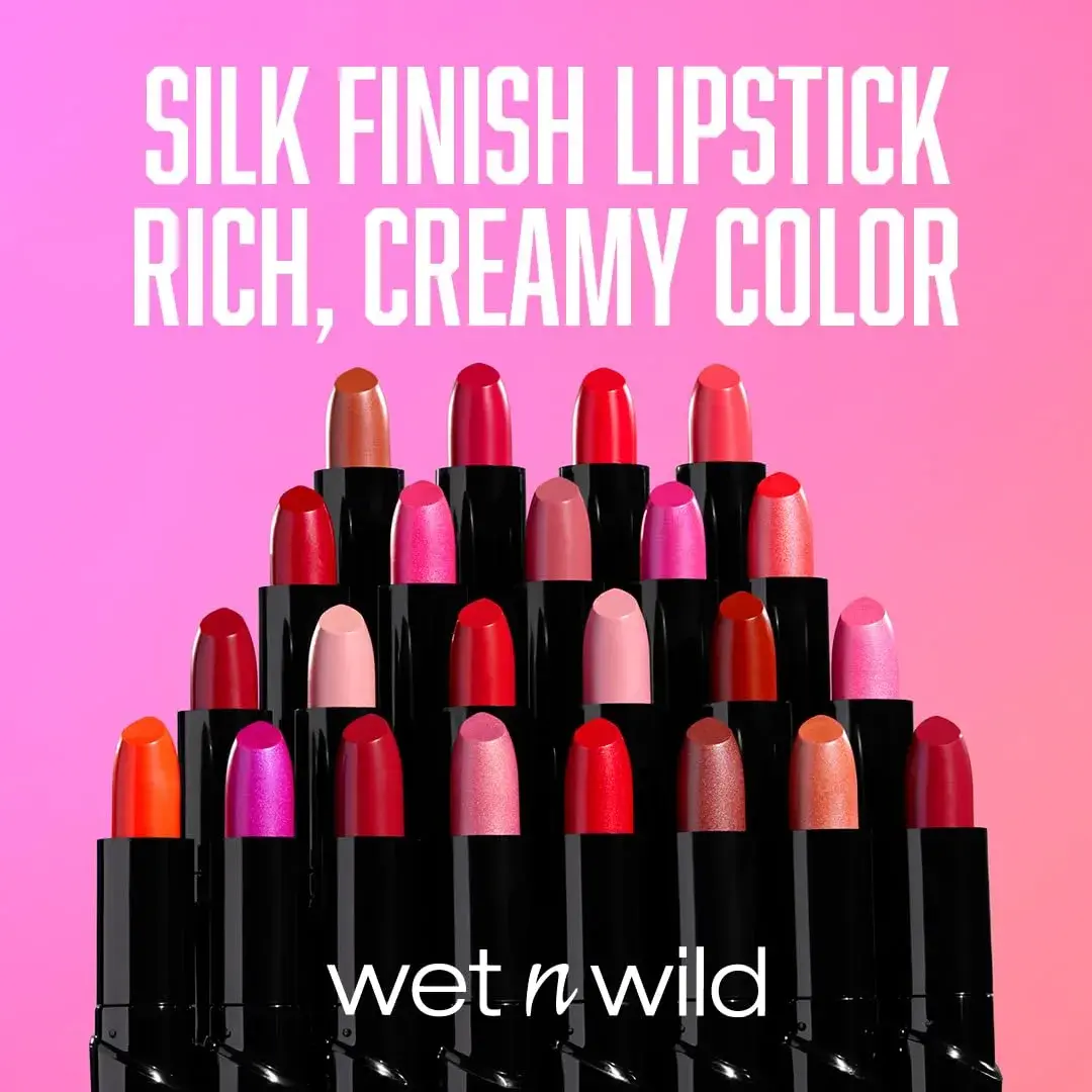wet n wild Silk Finish Lipstick Black Orchid | Hydrating Rich Buildable Lip Color - view 6