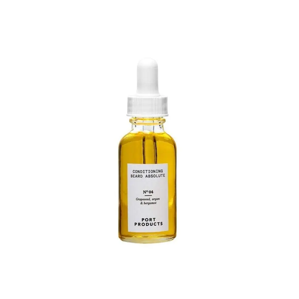Port Products Conditioning Beard Absolute | Hydrating Oil for Men | 1 Fl Oz (30ml) | Nourishes & Softens Facial Hair - main product image