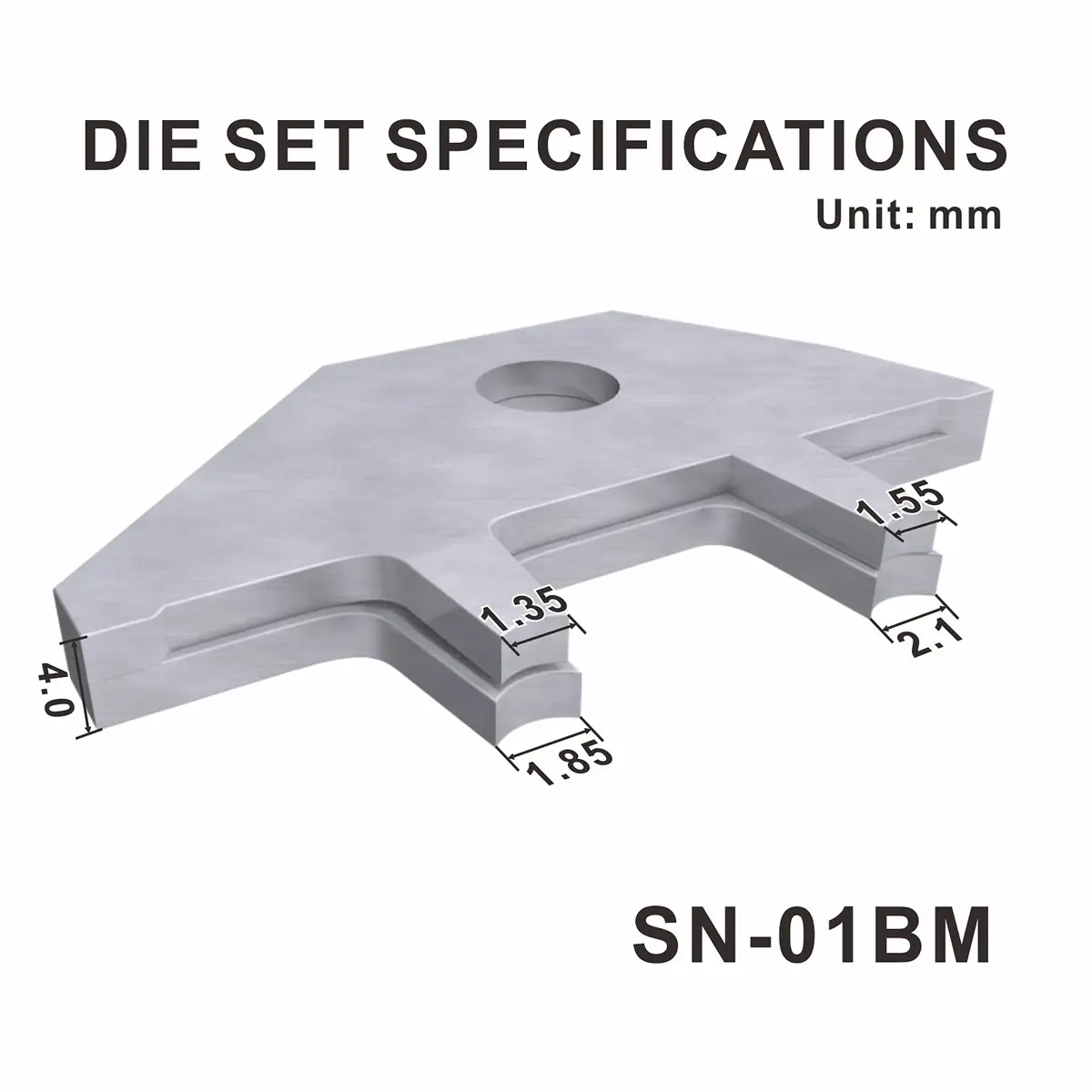 IWISS SN-01BM Crimping Tool for Dupont XH2.0/2.54/3.96mm Terminals, AWG 28-20 (0.08-0.5mm2) | Ratchet Crimper for JST, Molex, Servo Connectors - view 5
