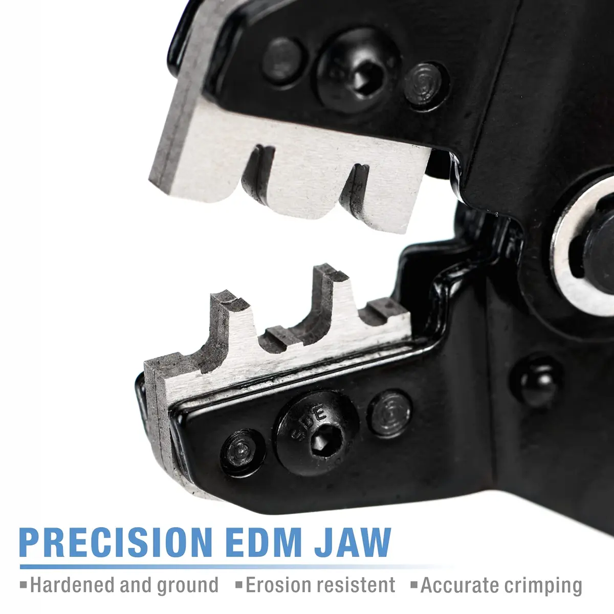 IWISS SN-01BM Crimping Tool for Dupont XH2.0/2.54/3.96mm Terminals, AWG 28-20 (0.08-0.5mm2) | Ratchet Crimper for JST, Molex, Servo Connectors - view 3