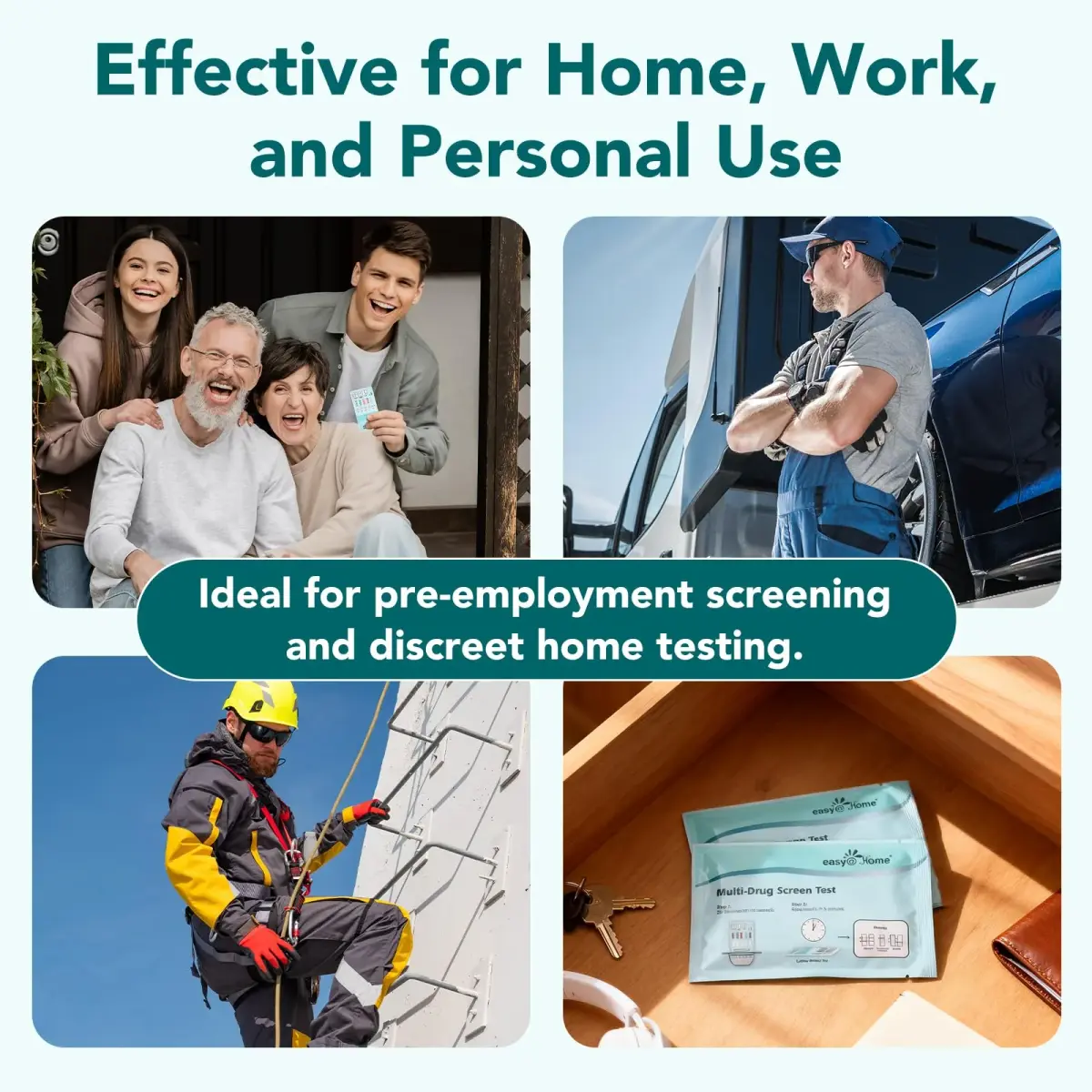 Easy@Home 5 Panel Urine Drug Test Kit | Detects THC, Cocaine, Opiates, AMP, BZO - view 6